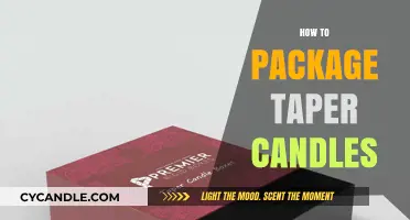 The Art of Packaging Taper Candles