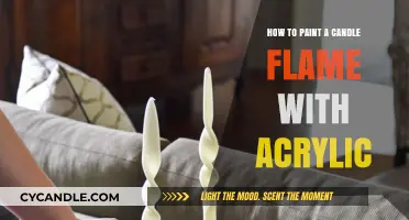 Painting Candle Flames with Acrylics: A Step-by-Step Guide