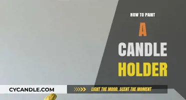 Transforming Candle Holders with Paint