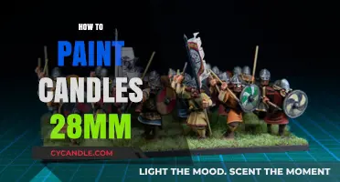 Painting Mini Candles: A Step-by-Step Guide