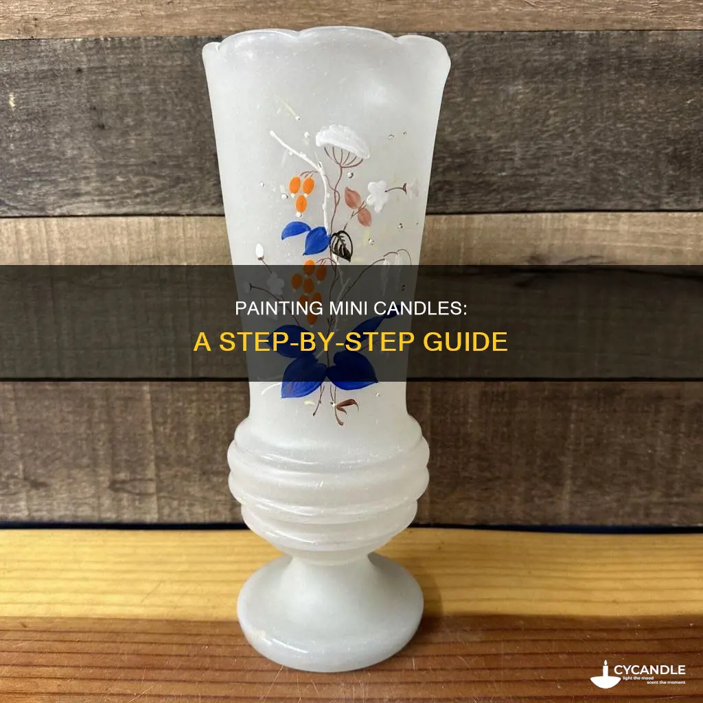 how to paint candles 28mm