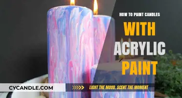 Acrylic Painting on Candles: A Creative Guide
