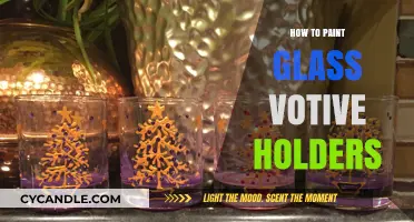 Crafting Elegance: A Guide to Painting Glass Votive Holders