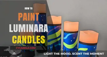 Painting Luminara Candles: A Step-by-Step Guide