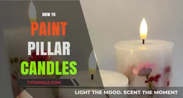 Crafting Pillar Candles: Painting Techniques and Tips