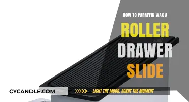 Smooth Rolling: Paraffin Waxing Your Drawer Slides Step-by-Step Guide