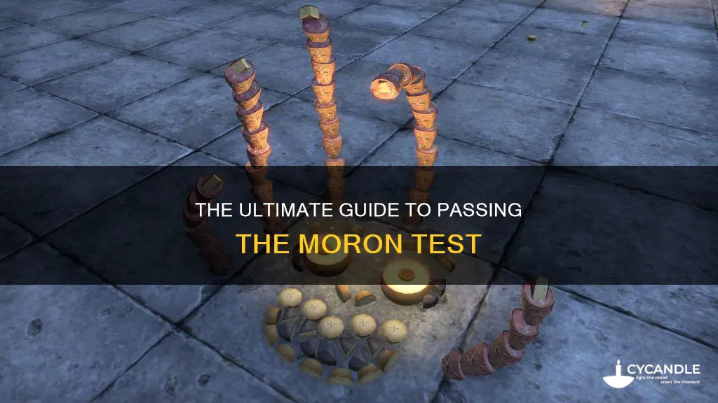 how to pass the moron test food fight candle
