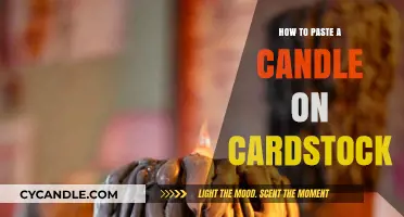 Attaching Candles to Cardstock: The Best Adhesive Methods