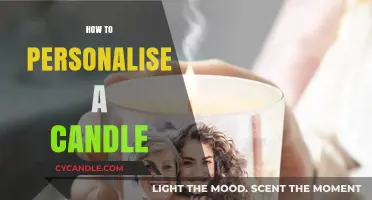 Personalized Candles: Adding a Touch of You