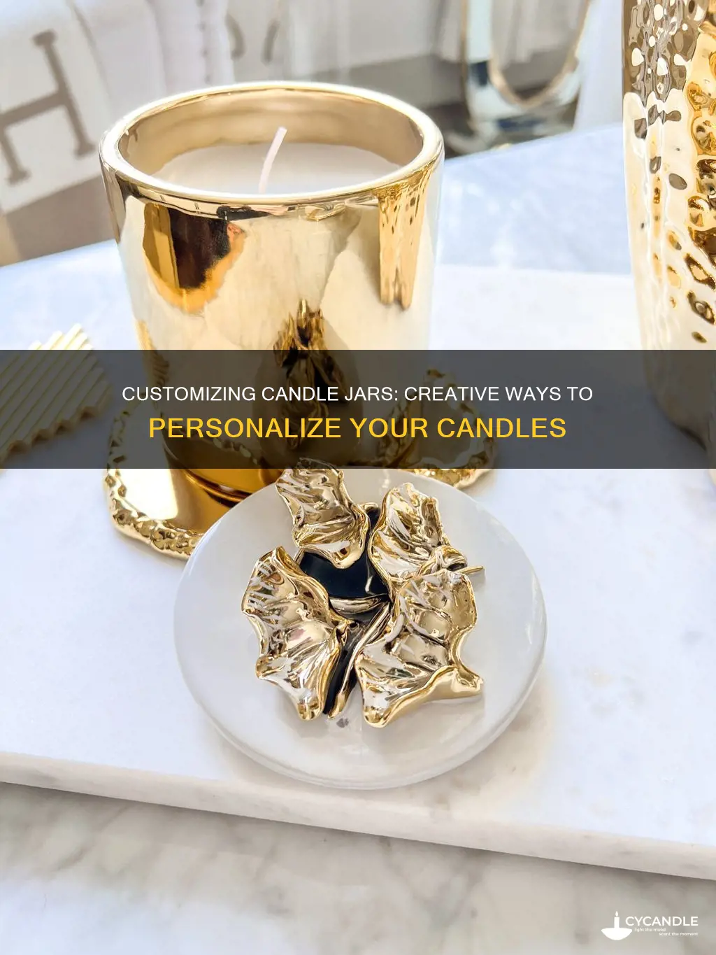 how to personalize candle jars