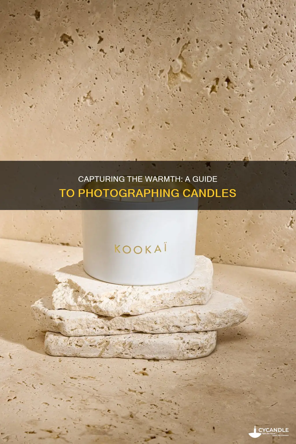 how to photo candle