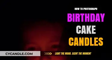 Capturing Magical Birthday Cake Candle Moments