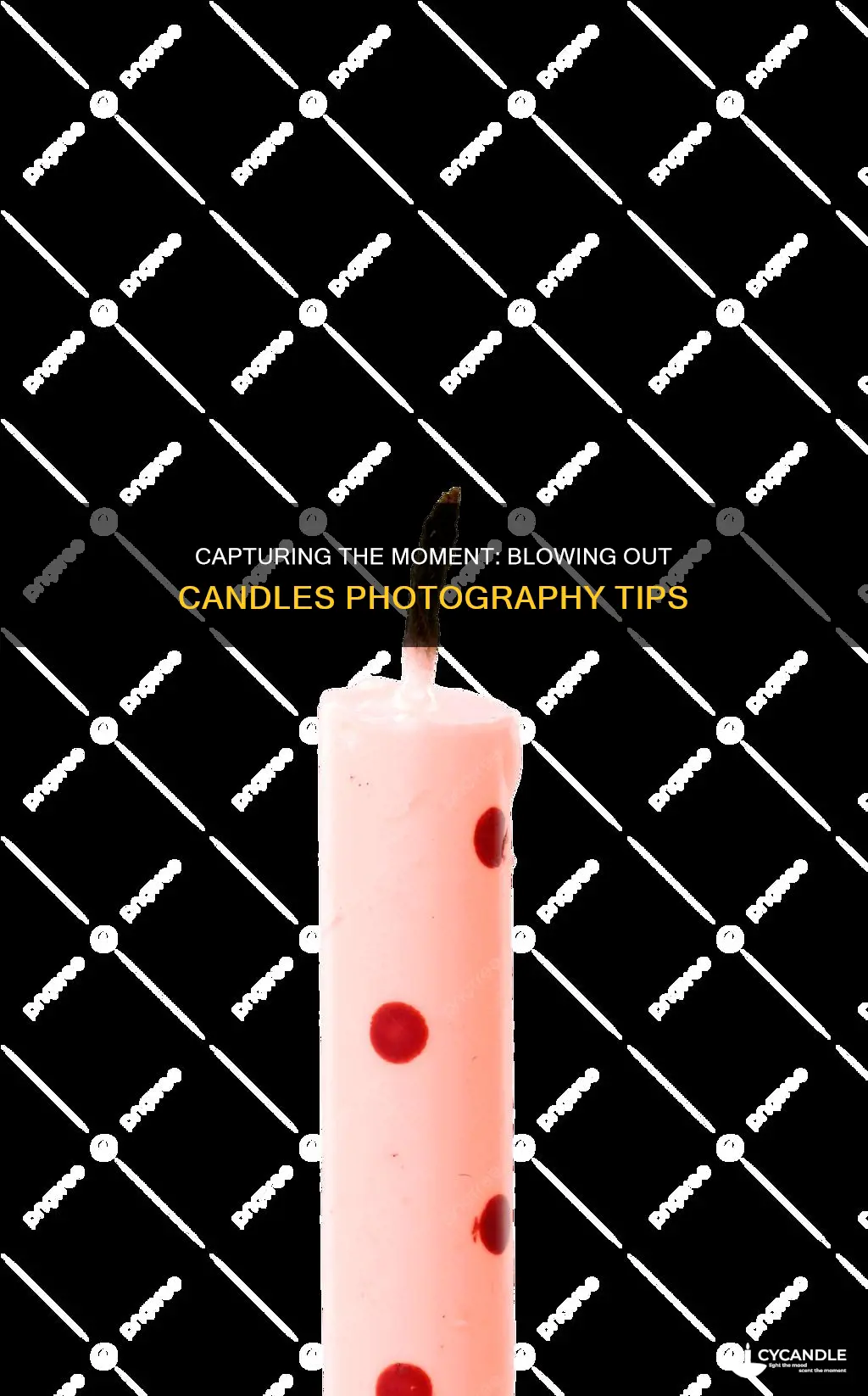 how to photograph blowing out candles
