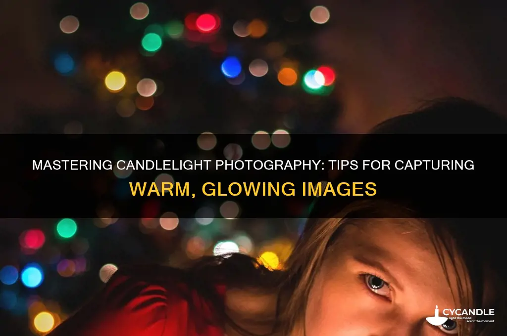 how to photograph candle light