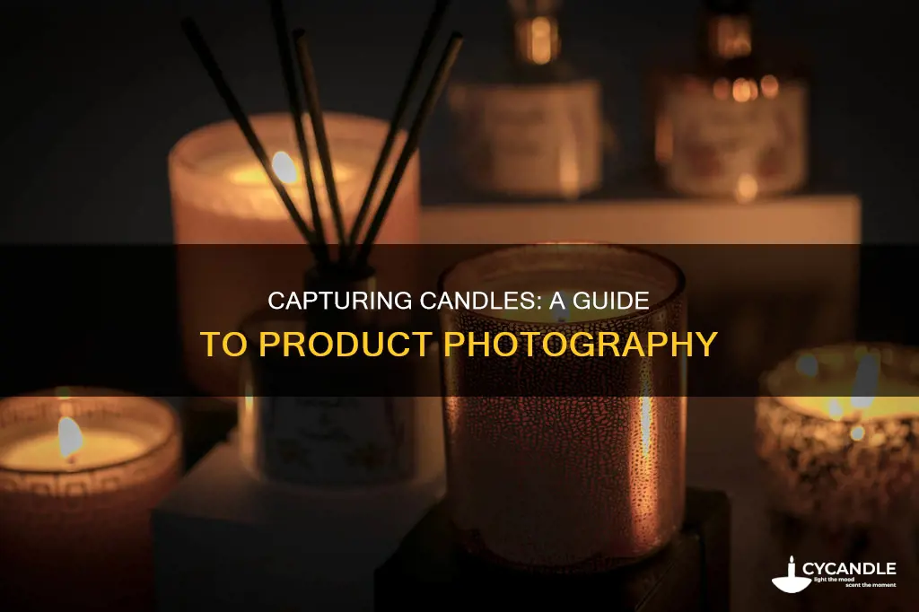 how to photograph candle product
