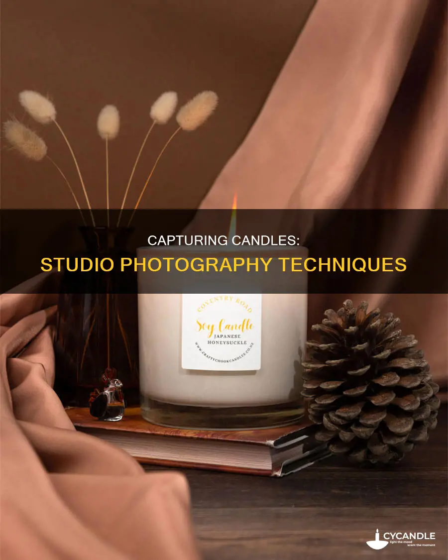 how to photograph candles studio