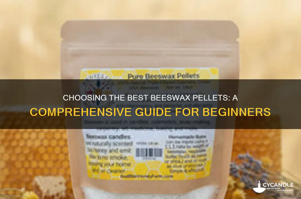 how to pick beeswax pellets