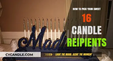 Sweet 16: Choosing Your Candle Lighting Ceremony Recipients