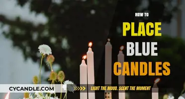Blue Candles: Where to Place Them in Your Home