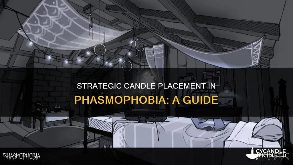 how to place candle in phasmophobia