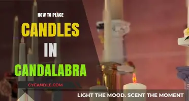 Candle Placement in Candelabras: A Guide