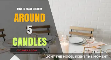 Positioning Plants Around Candles: A Guide