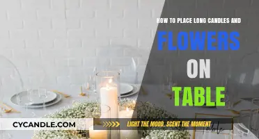 Decorating with Candles and Flowers: A Table's Best Friends