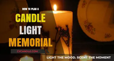 Planning a Candlelight Memorial: A Step-by-Step Guide to Honoring Loved Ones