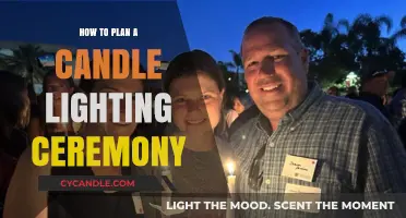 Planning a Meaningful Candle Lighting Ceremony: A Step-by-Step Guide