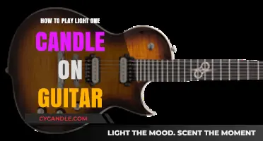 Master Light One Candle on Guitar: Easy Steps & Tips