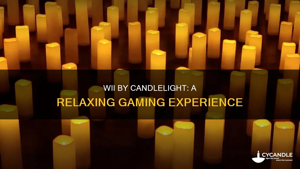 how to play wii with candles