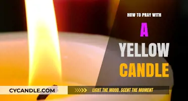 Praying with a Yellow Candle: A Guide to Spiritual Practice