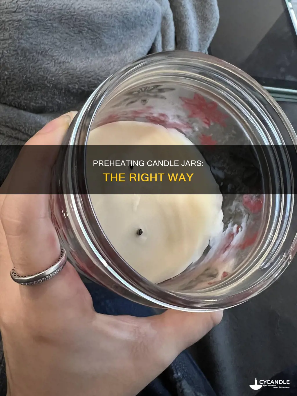 how to preheat candle jars