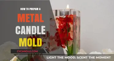 Preparing Metal Candle Molds: A Step-by-Step Guide