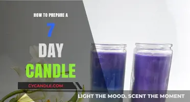 Preparing a 7-Day Candle: A Step-by-Step Guide