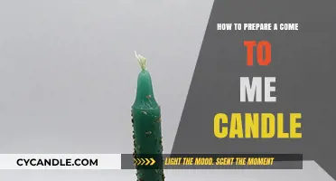 Preparing a 'Come to Me' Candle: A Step-by-Step Guide
