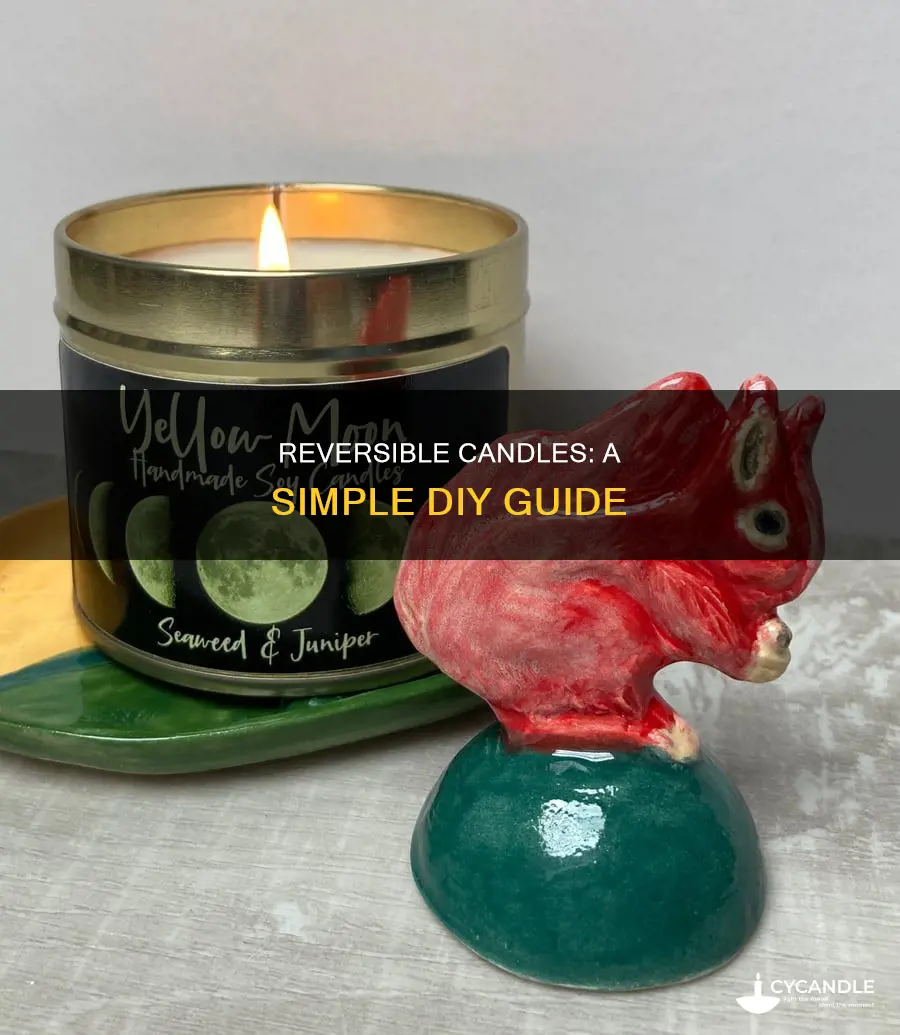 how to prepare a reversible candle