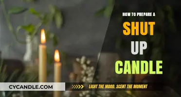 Creating a Shut Up Candle: A Step-by-Step Guide