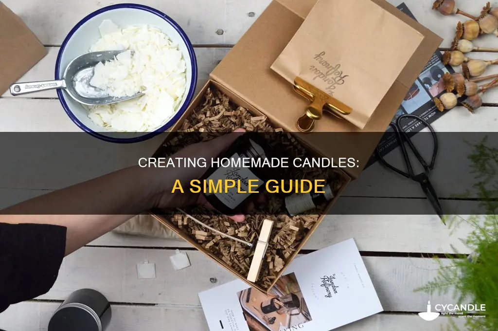 how to prepare candle at home