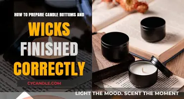 Mastering Candle Making: Perfecting Bottoms and Wicks for Flawless Results