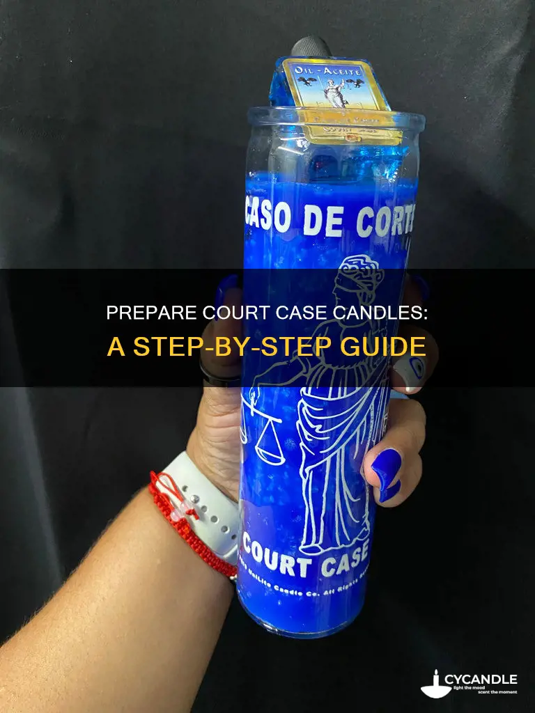 how to prepare court case candle