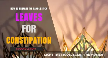 Natural Relief: Candlestick Leaves for Constipation