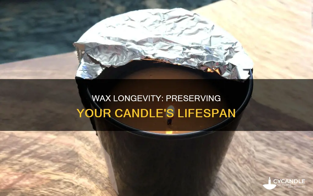 how to preserve a candle