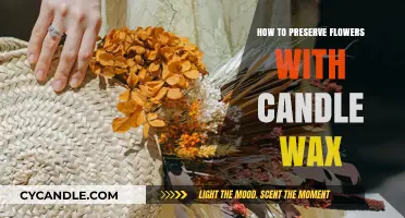 Preserve Flowers with Candle Wax: A Creative DIY Guide