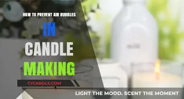 Preventing Air Bubbles in Candle Making: Expert Tips
