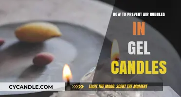 Gel Candles: Preventing Air Bubbles for a Smooth Finish