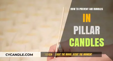 Preventing Air Bubbles in Pillar Candles: Tips and Tricks