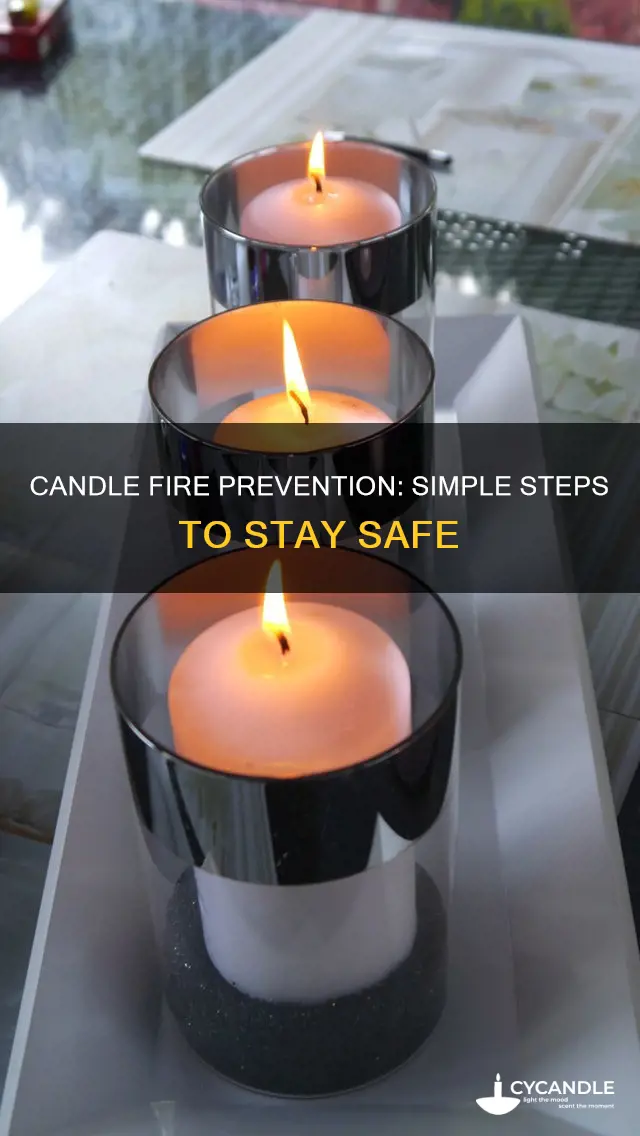 how to prevent candle fires