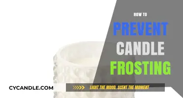 Preventing Candle Frosting: Tips for Crystal Clear Wax
