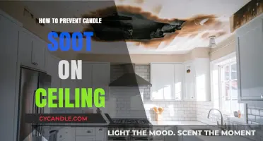 Preventing Candle Soot: Keep Your Ceiling Clean